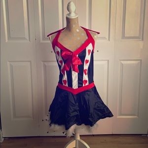 Red Queen of Hearts Halloween Costume